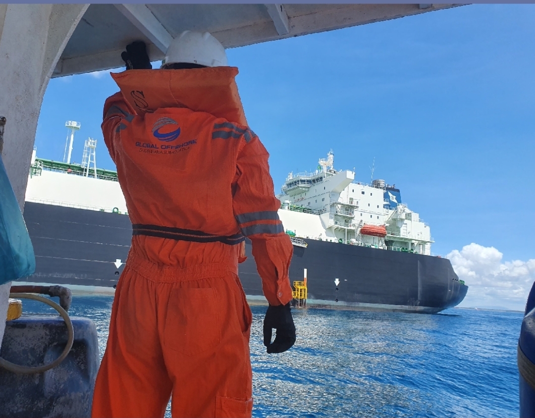 Equipe Global Offshore em operação